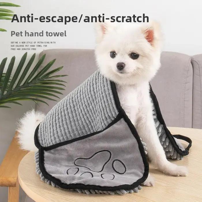 Serviette pour chien super absorbante et à séchage rapide