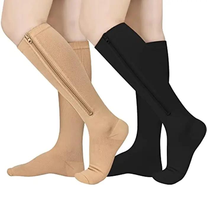 Chaussettes de compression médicales Brothock - Élastiques pour varices et œdème pendant la chasse