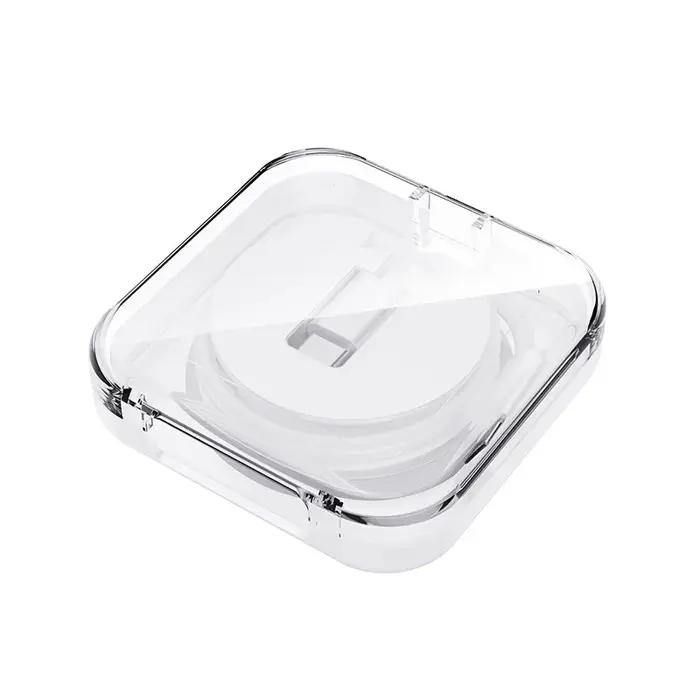 Organisateur de câbles pour écouteurs filaires Apple et iWatch boîte de charge accessoire de bureau élégant pour rangement et organisation des câbles travail maison et bureau
