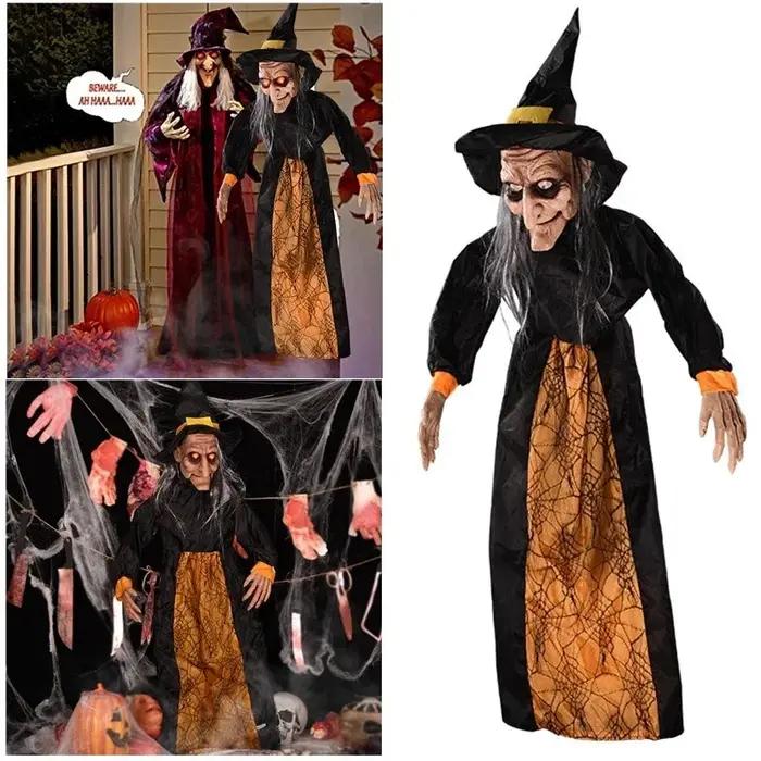 Décor de Fantôme de Sorcière d'Halloween