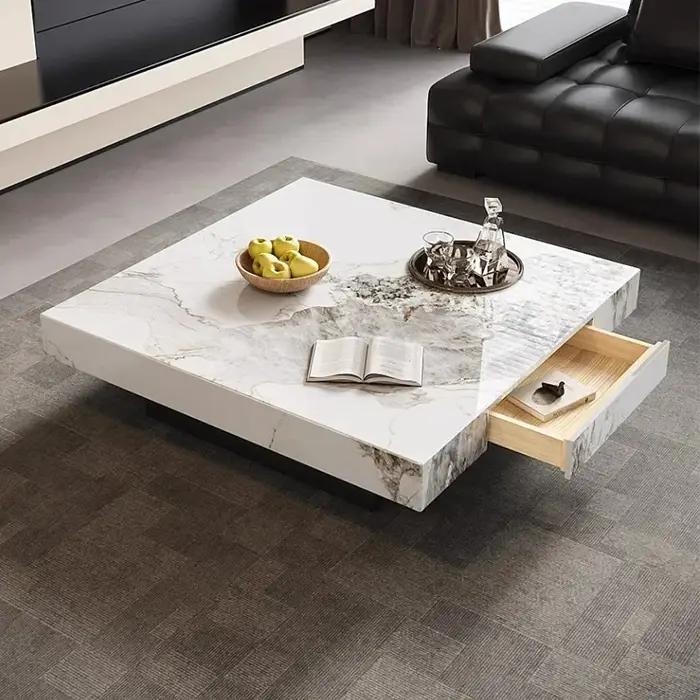 Table basse minimaliste Unique de luxe design moderne