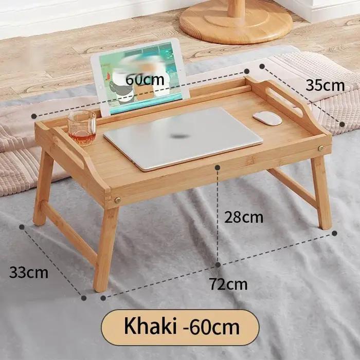 Table à dessert pliante pour chambre à coucher, petit-déjeuner, bureau, thé, multifonctionnel, lectu