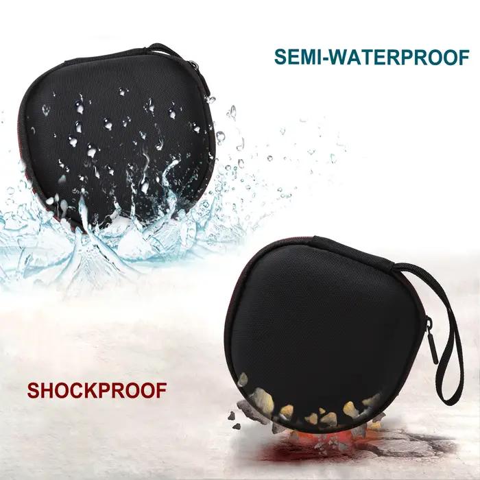 Sac de transport pour cache-oreilles électroniques Apollo en plastique gris foncé pour sauveteurs et professionnels audio occasions spéciales