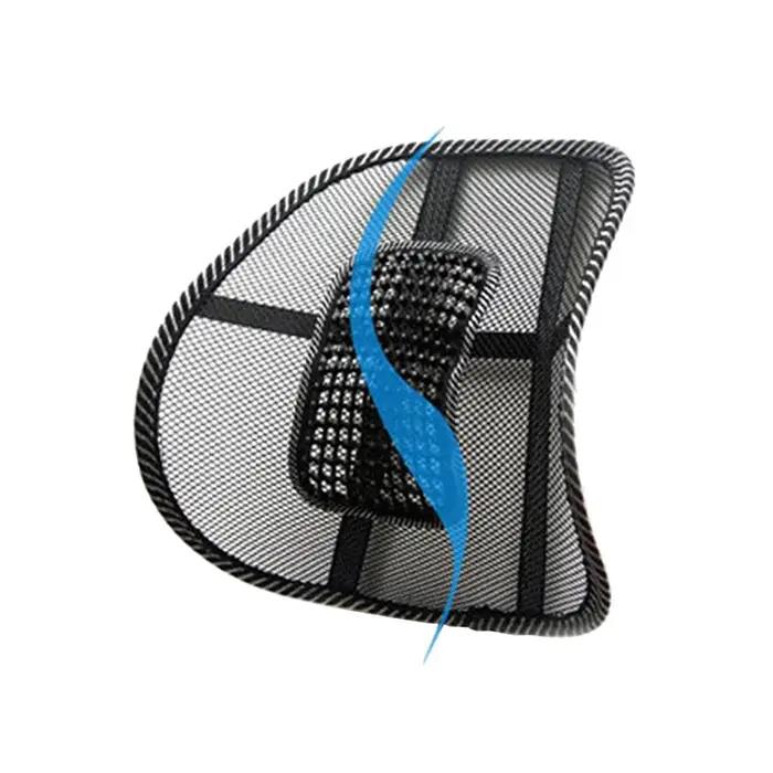 Coussin de dossier de chaise de siège de voiture, attelle lombaire en maille, coussin de chaise de s