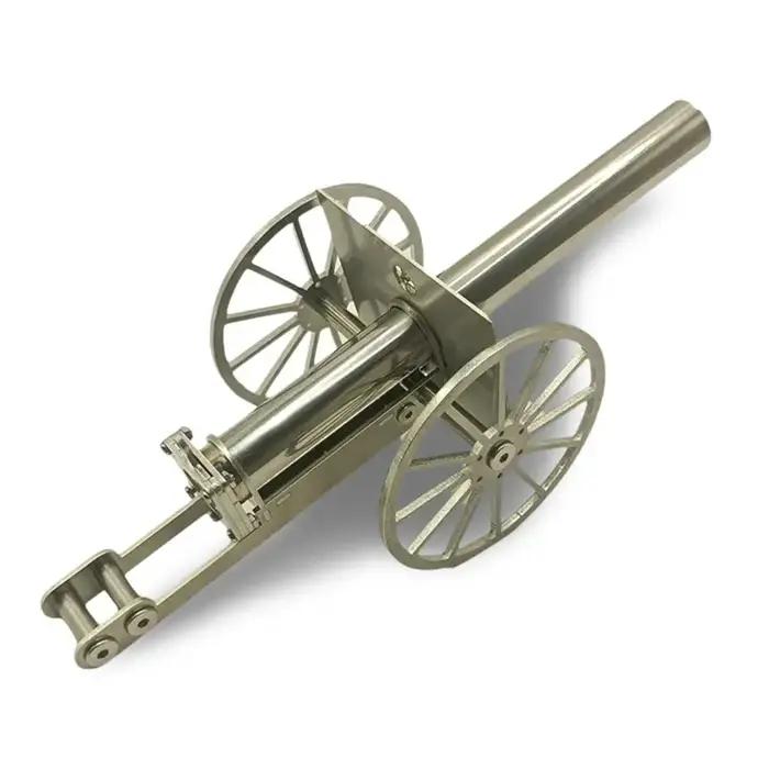 Ornement de corps de canon d'artillerie de pétard, modèle militaire, Arsenal de guerre civile, canon italien, ornement de jouet