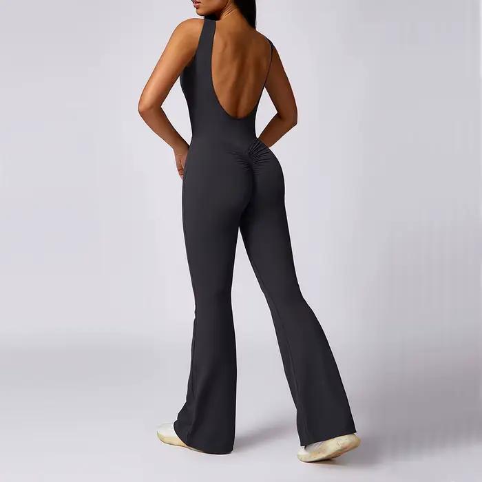 Combinaison de sport pour femme, vêtements de gymnastique, yoga, entraînement sportif, fitness, barb