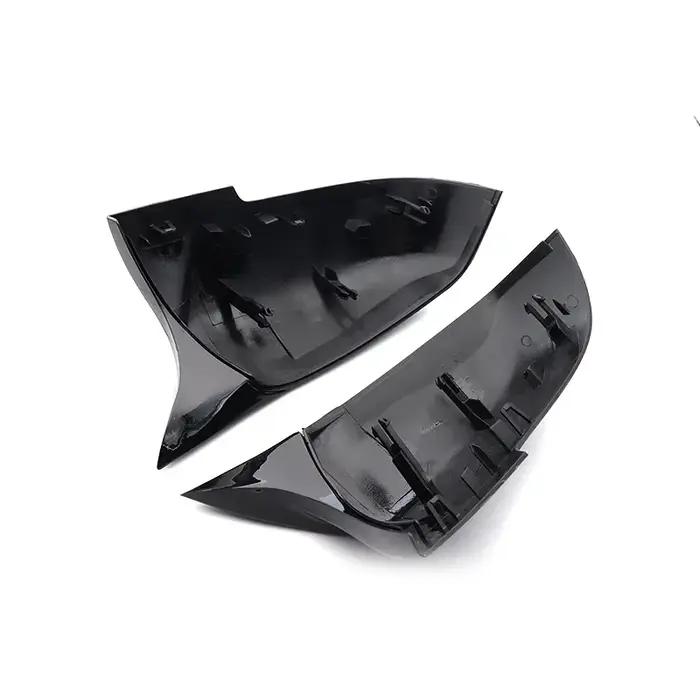 Couvercle de rétroviseur latéral, noir brillant, pour BMW série 1 2 3 4 F20 F21 F22 F30 F32 F36 X1 F