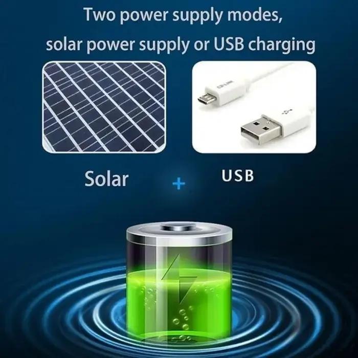 Chapeau de ventilateur solaire à large bord ventilateur solaire détachable résistant aux UV été rand