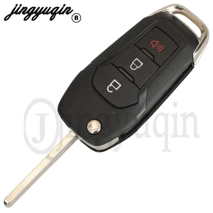 Jingyuqin N5F-A08TAA clé de voiture à distance rabattable 315MHz puce ID49-7945P pour Ford Fusion 20