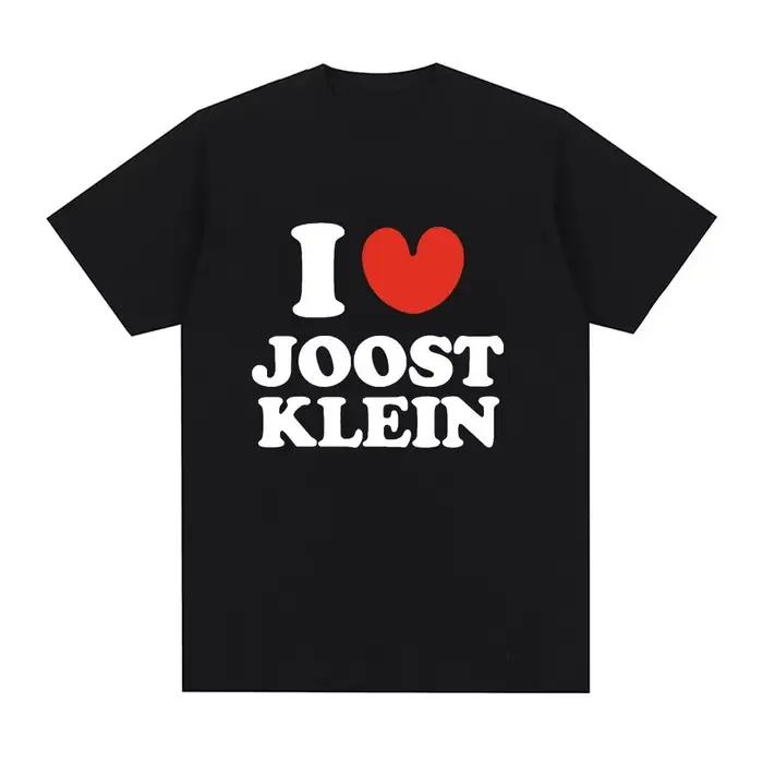 J'aime Joost Klein T-shirt hommes femmes mode Hip Hop Vintage