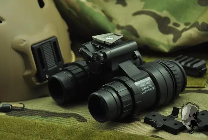 15 Dummy NVG - Modèle d'entraînement vision nocturne pour casque tactique chasse et airsoft