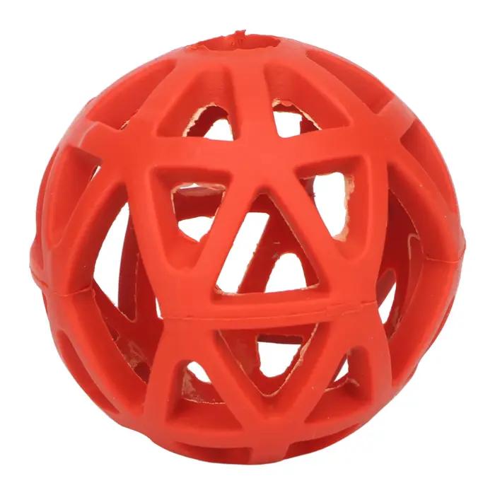 Boule creuse en caoutchouc pour chien, Portable, résistante aux morsures, meulage des dents, boule à