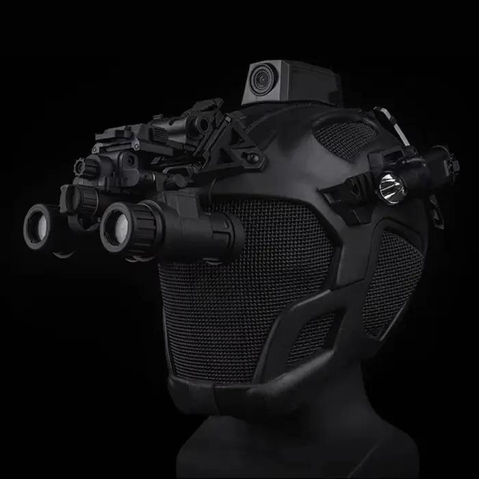Full Protection Tactical Helmet Militar Hunting Airsoft Paintball CS Steel Mesh