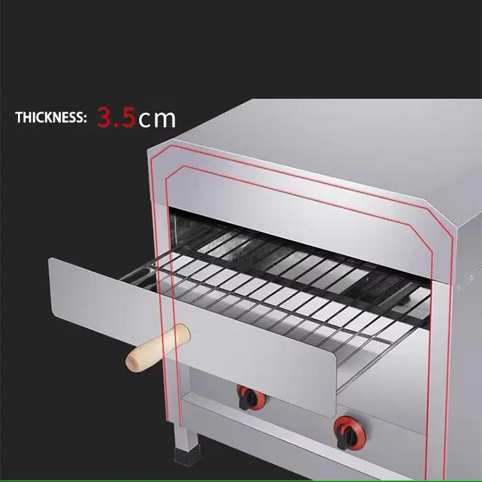 Brûleur à gaz portable pour camping et plein air cuisson sans fumée pizza four de 12 pouces 16 pouces brûleur à gaz facile à transporter et utiliser pour les soirées familiales et randonnées