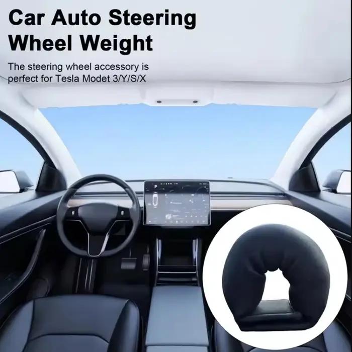 Bande de fixation de poids de volant, enveloppe de volant souple, pièces automobiles, poids de volant pour Tesla modèle 3/Y/S/X