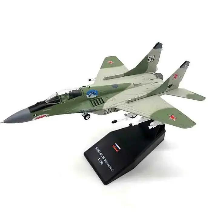 Support d'affichage en alliage d'avion de chasse MIG-29