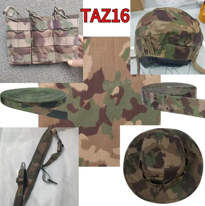 Équipement tactique camouflage Swiss TAZ16 personnalisable - housse casque et sacs chargeurs multiples