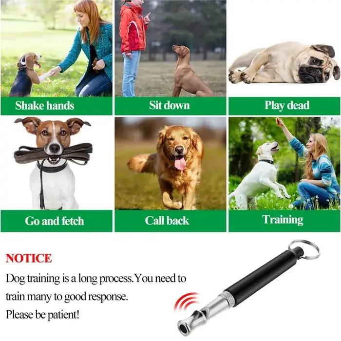 1 sifflet anti-aboiement pour chien