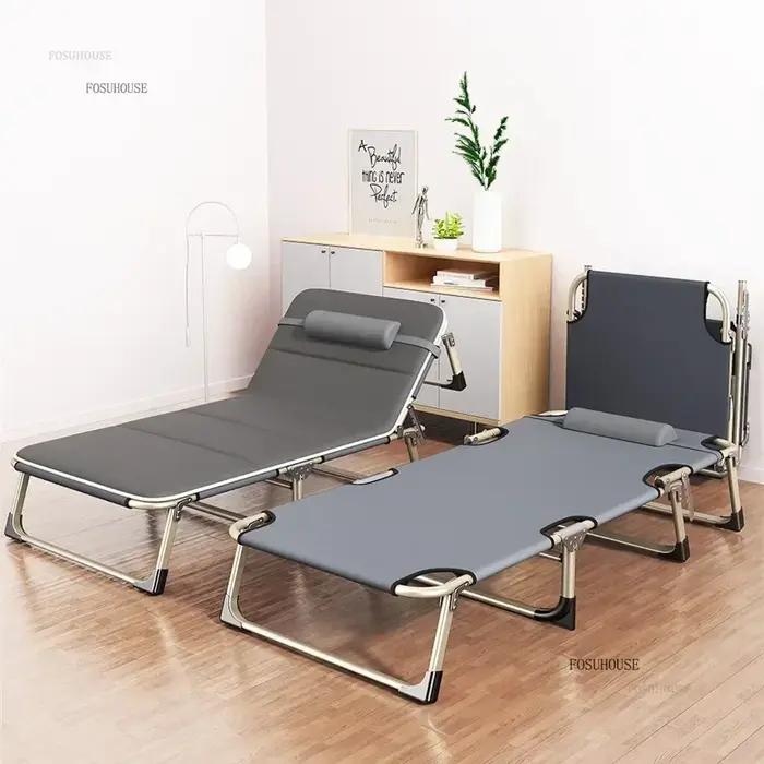 Fauteuil inclinable d'extérieur portable pour pause déjeuner, cour et plage – Chaise pliante polyval