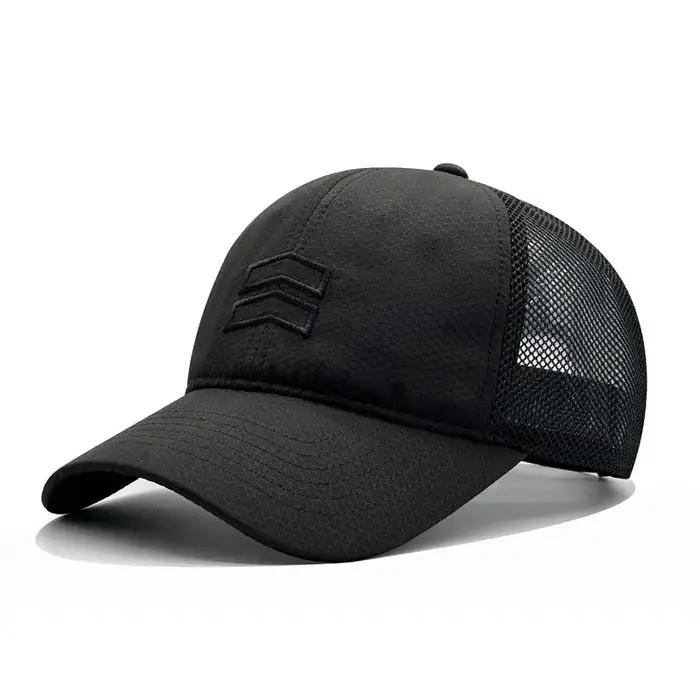 Casquette de baseball pour homme à visière large, légère et respirante en maille, séchage rapide, pr