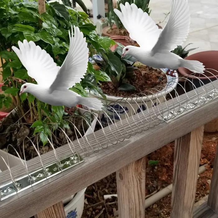 Kit anti-nuisibles en acier inoxydable multifonction pour repousser pigeons serpents rats en extérieur utilisation camping randonnée jardin balcon
