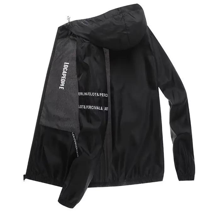 Protection solaire homme été cyclisme veste sport décontracté jeunesse manteau Anti-UV Sports de ple