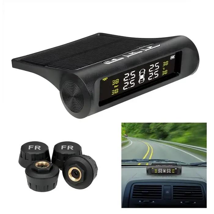 Système de surveillance de la pression des pneus TPMS avec capteurs internes et externes pour quatre roues occasionnels et passionnés de sécurité routière