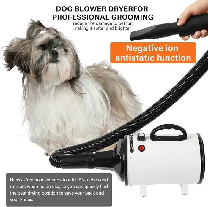 Sèche-cheveux pour animaux de compagnie 2800W