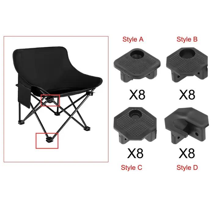 Accessoires de réparation de chaise pliante, connecteurs de chaise de camping, meubles de camping po