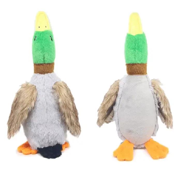 Jouets de couine de canard en peluche pour chiens