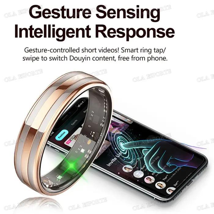 Bague connectée santé 2025 : moniteur fréquence cardiaque