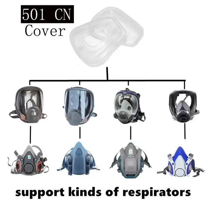 Couvercle de Retenue de Cartouche Support de Filtre Sécurité Gaz Industrie Peinture Vaccination Pulvérisation Masque Facial Occasions Spéciales