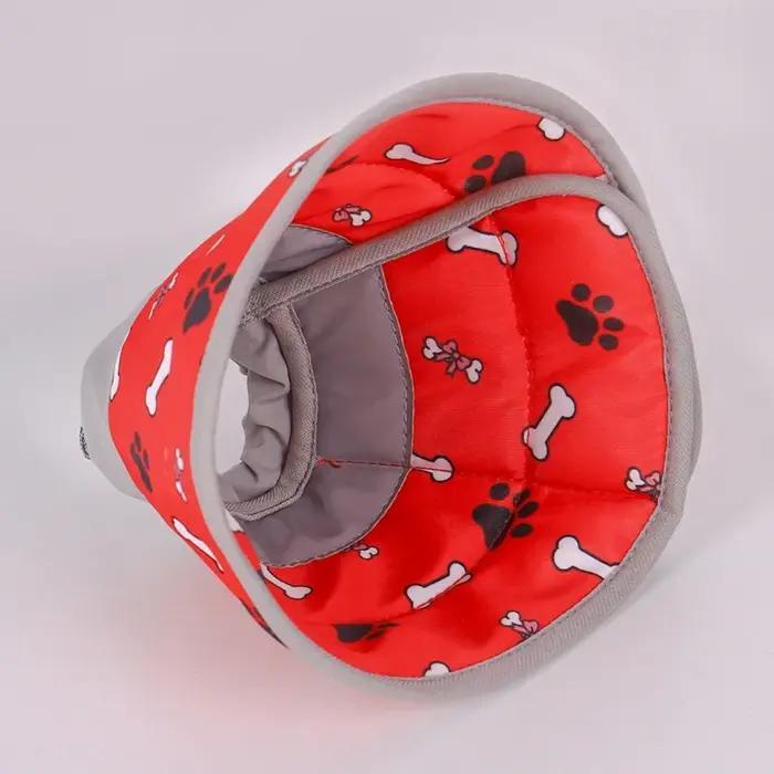 Collier de récupération réglable pour chat après opération, protection anti-morsure, cône de cou, élégant et doux pour chats récupération post-opératoire
