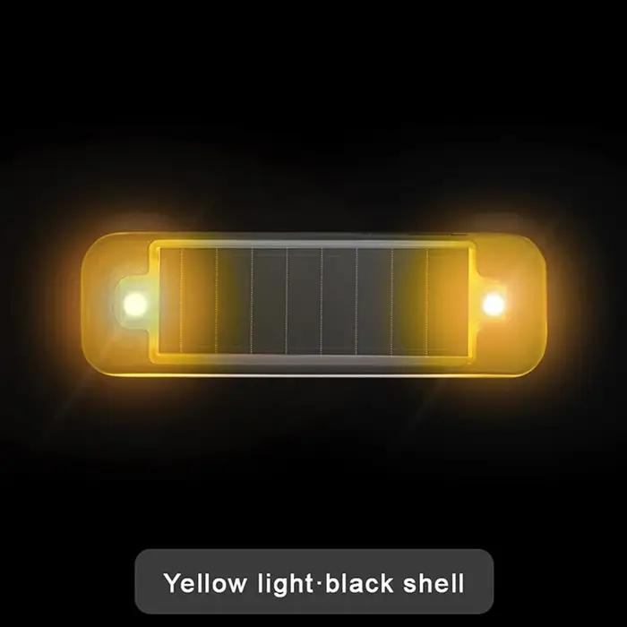 Lumière Strobe Factice à Énergie Solaire pour Sécurité Nocturne et Décoration de Voiture Occasions Spéciales
