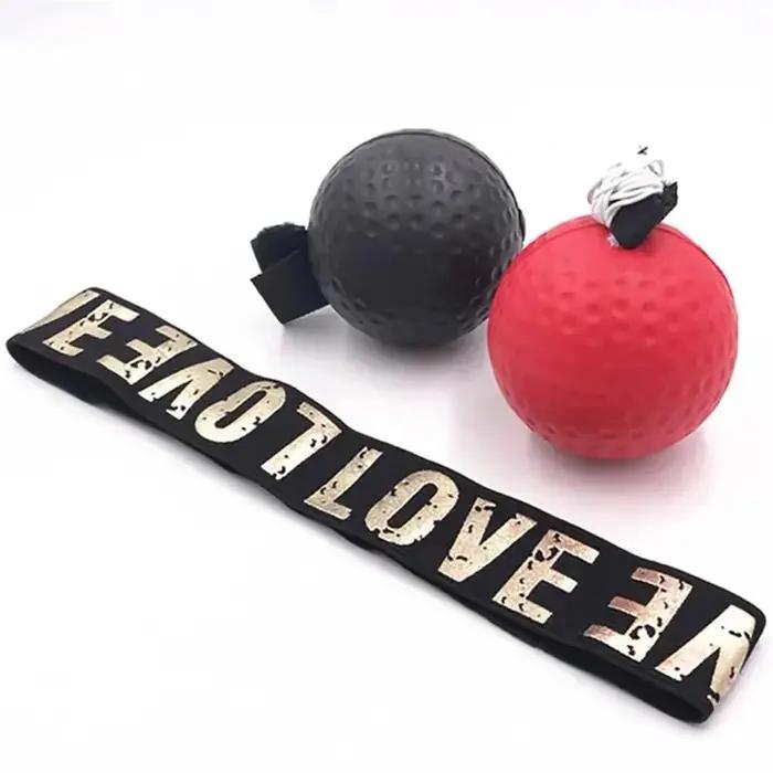 Ballon de vitesse de boxe à fixation sur tête en PU