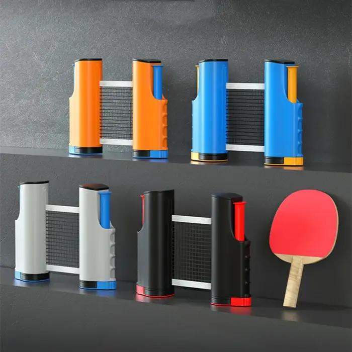 Nouveau Rétractable 2026 : Filet de Tennis de Table Portable pour Entraînement et Compétition – Accessoire de Sport Polyvalent pour Poteaux de Ping-Pong