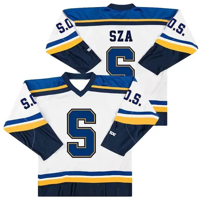SZA Jersey SOS Blind Nouvel Album Merch 2023 Tour Nord-Américain Unisexe Sweat-shirt à manches longu