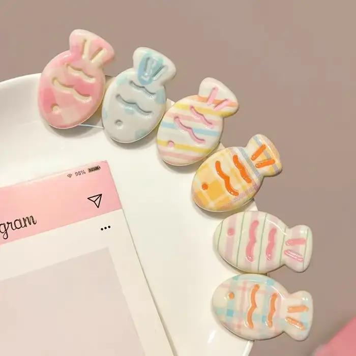 Épingle à cheveux couleur bonbon