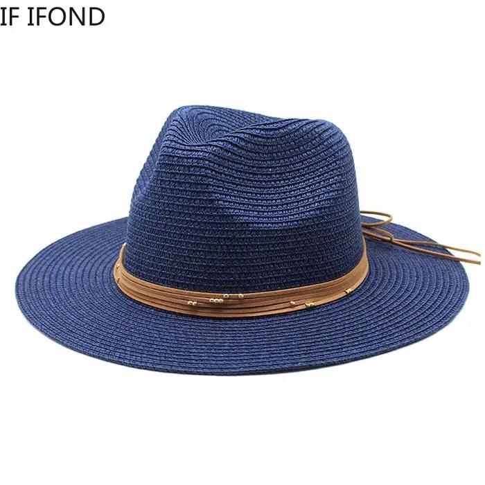 Chapeau De paille De grande taille 60CM 7cm, rafraîchissant, pour la plage, le soleil, pour les fête