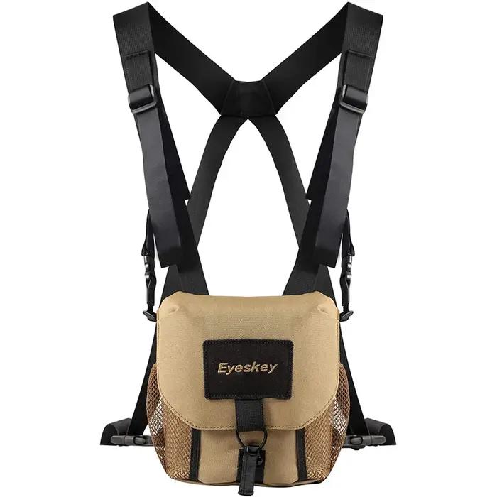 Sac harnais universel pour jumelles Eyeskey - Étui portable pour randonnée et chasse avec sangles