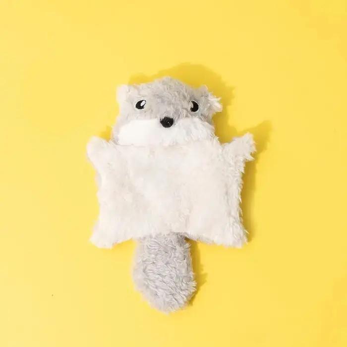 Petit jouet pour chat, mignon petit écureuil volant, jouet d'interaction, jouet pour chat, grincemen