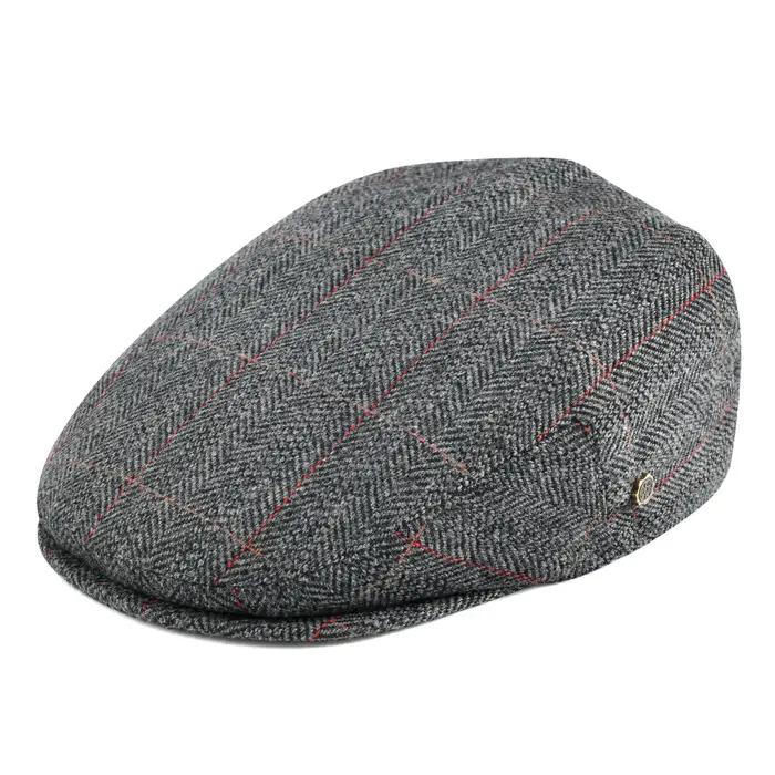 VOBOOM laine Tweed chevrons casquette irlandaise hommes femmes béret taxiste pilote chapeau gavroche casquettes Golf