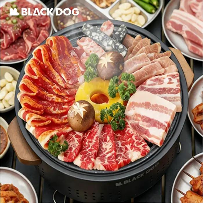 Barbecue au charbon BLACKDOG pour le camping