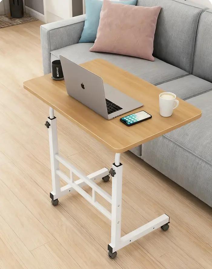 Table d'appoint réglable et confortable pour ordinateur portable