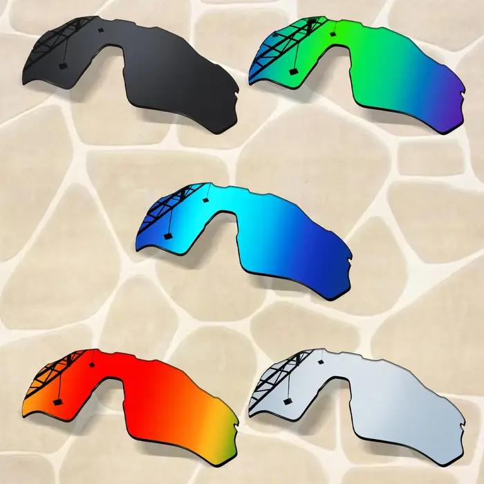 Lentilles de remplacement polarisées anti-rayures, pour lunettes de soleil Oakley Radar EV XS Path O