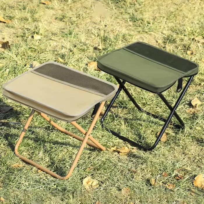 Tabouret pliant pour loisirs de plein air, camping et randonnée, voyages de pêche, tabouret portable