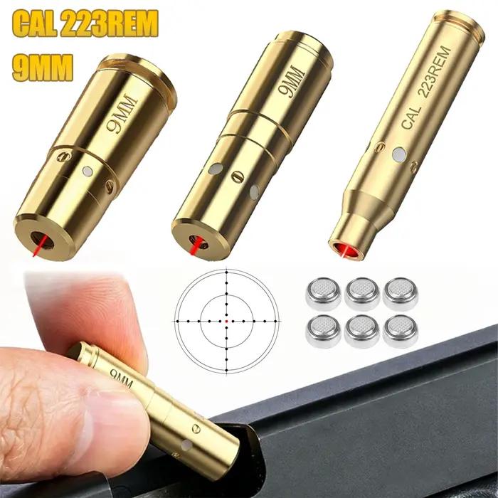 Visée laser point rouge pour cartouche 9 mm CAL .223 REM