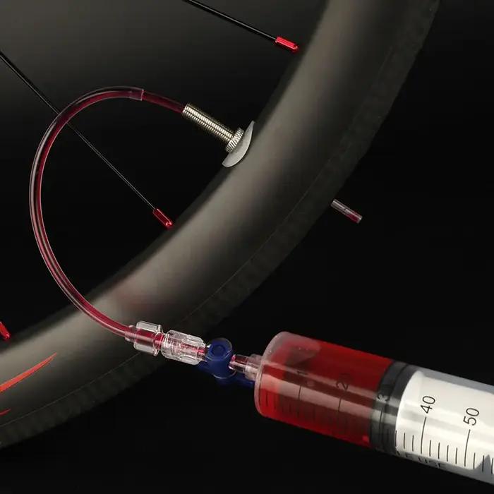 Injecteur de mastic de pneu Tubeless de vélo 60ml, outil d'injection de fluide de vélo de route vtt,