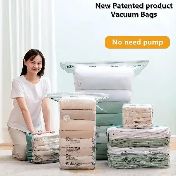 Pas besoin de pompe sacs à vide grands