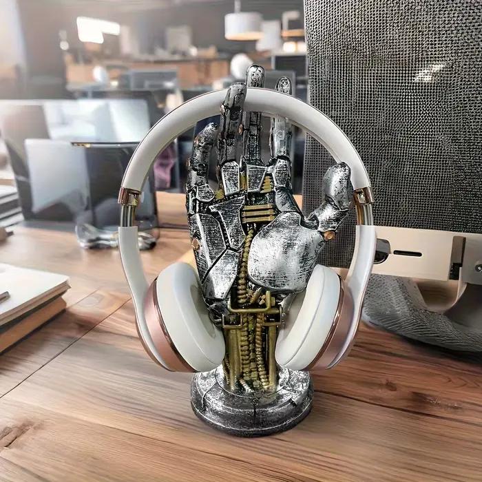 Bras mécanique cyberpunk support de bureau ergonomique futuriste pour homme occasions spéciales décoration et utilitaire